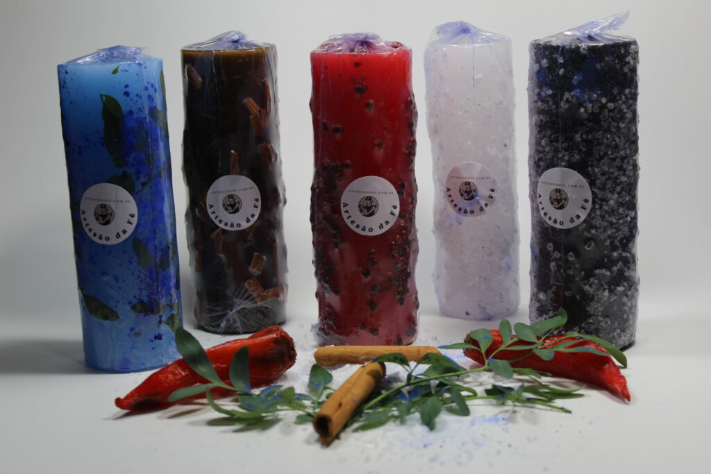 Porta Velas e Velas Esotericas