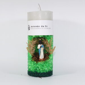Kit Porta Vela Santa Sara Mini Santuário #PV_VC026