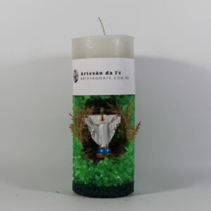 Kit Porta Vela Jesus Braços Abertos Mini Santuário #PV_VC013