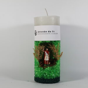 Kit Porta Vela Santo Expedito Mini Santuário #PV_VC028