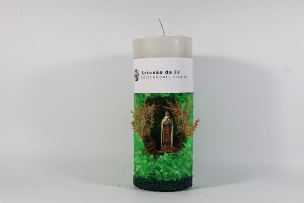 Kit Porta Vela Santa Teresinha Mini Santuário #PV_VC027