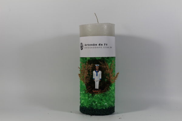 Kit Porta Vela Marinheiro (Marujo) Mini Santuário #PV_VC014