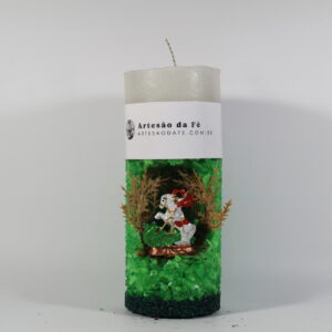 Kit Porta Vela São Jorge Mini Santuário #PV_VC029