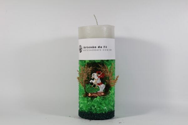 Kit Porta Vela São Jorge Mini Santuário #PV_VC029