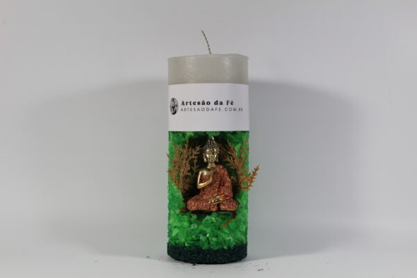 Kit Porta Vela Buda Tailandes Mini Santuário #PV_VC007