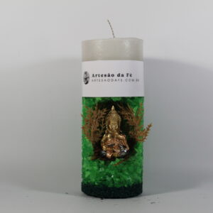 Kit Porta Vela Buda Tailandes Mini Santuário #PV_VC006
