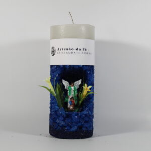Kit Porta Vela Anjo da Guarda Mini Santuário #PV_AA001