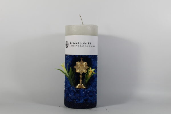 Kit Porta Vela Divino Espirito Santo Mini Santuário #PV_AA007