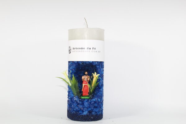 Kit Porta Vela Exu Mini Santuário #PV_AA008