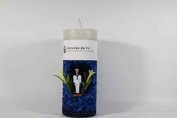 Kit Porta Vela Marinheiro (Marujo) Mini Santuário #PV_AA013