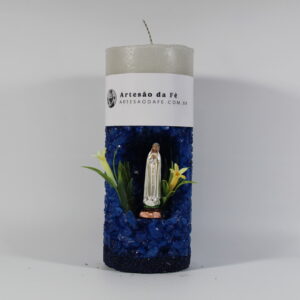 Kit Porta Vela Nossa Senhora da Graça Mini Santuário #PV_AA018