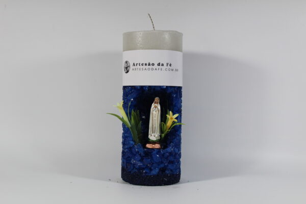 Kit Porta Vela Nossa Senhora da Graça Mini Santuário #PV_AA018