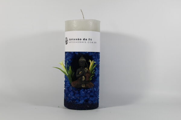 Kit Porta Vela Buda Tailandes Mini Santuário #PV_AA004