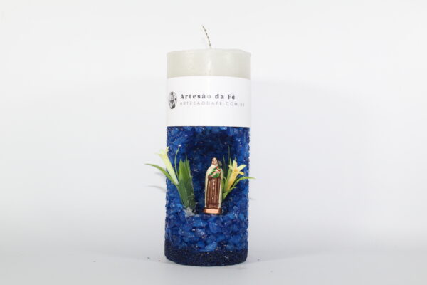 Kit Porta Vela Santa Teresinha Mini Santuário #PV_AA026