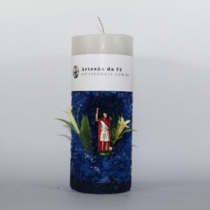 Kit Porta Vela Santo Expedito Mini Santuário #PV_AA027