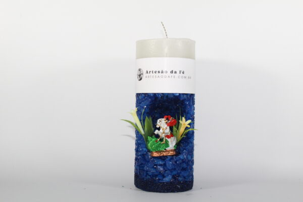 Kit Porta Vela São Jorge Mini Santuário #PV_AA028