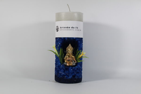 Kit Porta Vela Buda Tailandes Mini Santuário #PV_AA005