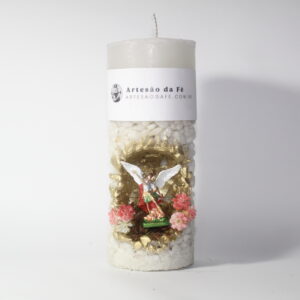 Kit Porta Vela São Miguel Arcanjo Mini Santuário #PV_BD031