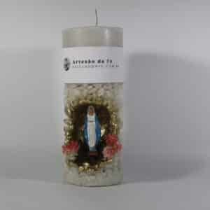 Kit Porta Vela Nossa Senhora da Graça Mini Santuário #PV_BD019