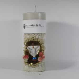 Kit Porta Vela Jesus Braços Abertos Mini Santuário #PV_BD013