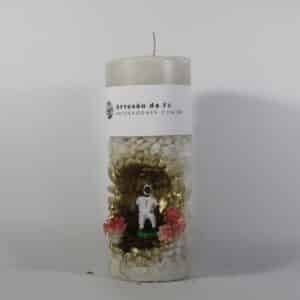 Kit Porta Vela Preto Velho (Masculino) Mini Santuário #PV_BD025