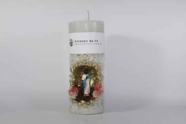 Kit Porta Vela Santa Sara Mini Santuário #PV_BD026