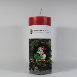 Kit Porta Vela São Jorge Mini Santuário #PV_PP043