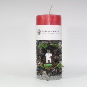 Kit Porta Vela Preto Velho (Masculino) Mini Santuário #PV_PP036