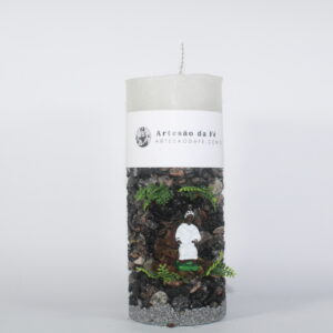 Kit Porta Vela Preto Velho (Feminino) Mini Santuário #PV_PP035