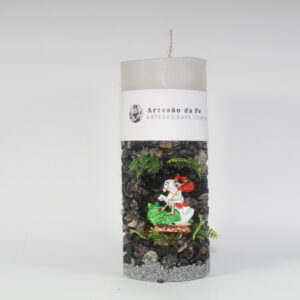 Kit Porta Vela São Jorge Mini Santuário #PV_PP044