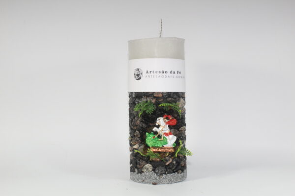 Kit Porta Vela São Jorge Mini Santuário #PV_PP044