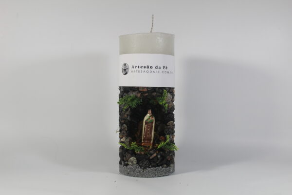 Kit Porta Vela Santa Teresinha Mini Santuário #PV_PP041
