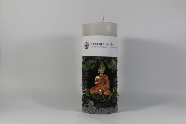 Kit Porta Vela Buda Tailandes Mini Santuário #PV_PP009