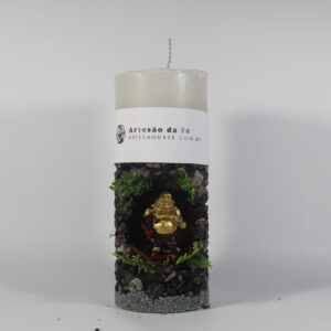 Kit Porta Vela Buda Mini Santuário #PV_PP005