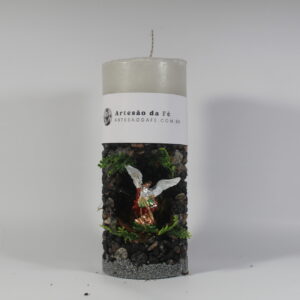 Kit Porta Vela São Miguel Arcanjo Mini Santuário #PV_PP046