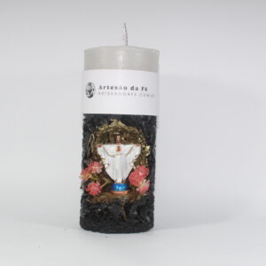 Kit Porta Vela Jesus Braços Abertos Mini Santuário #PV-PD012