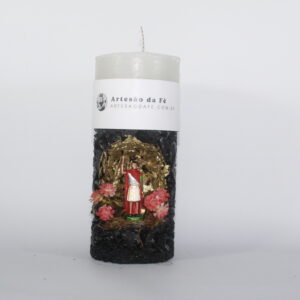 Kit Porta Vela Santo Expedito Mini Santuário #PV-PD027