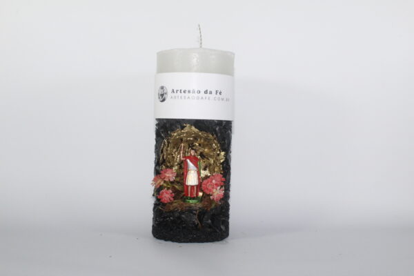 Kit Porta Vela Santo Expedito Mini Santuário #PV-PD027