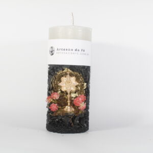 Kit Porta Vela Divino Espirito Santo Mini Santuário #PV-PD007