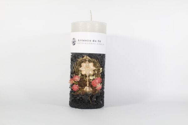 Kit Porta Vela Divino Espirito Santo Mini Santuário #PV-PD007