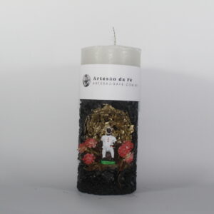 Kit Porta Vela Preto Velho (Masculino) Mini Santuário #PV-PD024