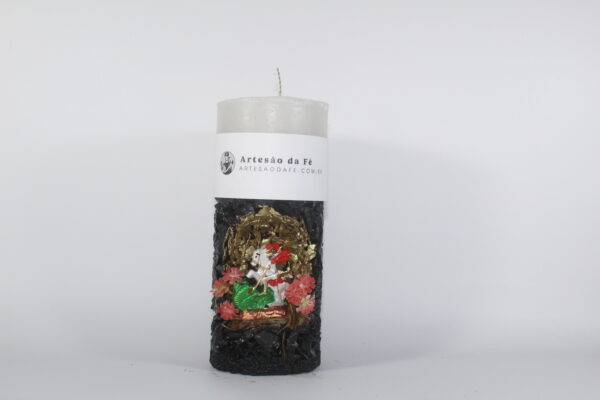 Kit Porta Vela São Jorge Mini Santuário #PV-PD028