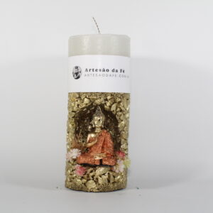 Kit Porta Vela Buda Tailandes Mini Santuário #PV_DD006