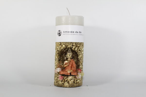 Kit Porta Vela Buda Tailandes Mini Santuário #PV_DD006