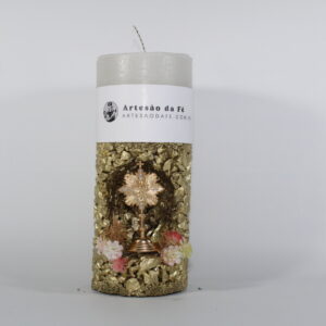 Kit Porta Vela Divino Espirito Santo Mini Santuário #PV_DD008