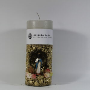 Kit Porta Vela Santa Sara Mini Santuário #PV_DD026