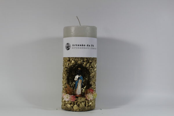 Kit Porta Vela Santa Sara Mini Santuário #PV_DD026