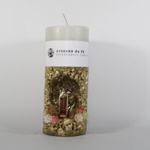 Kit Porta Vela Santa Teresinha Mini Santuário #PV_DD027
