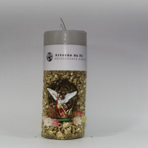 Kit Porta Vela São Miguel Arcanjo Mini Santuário #PV_DD031