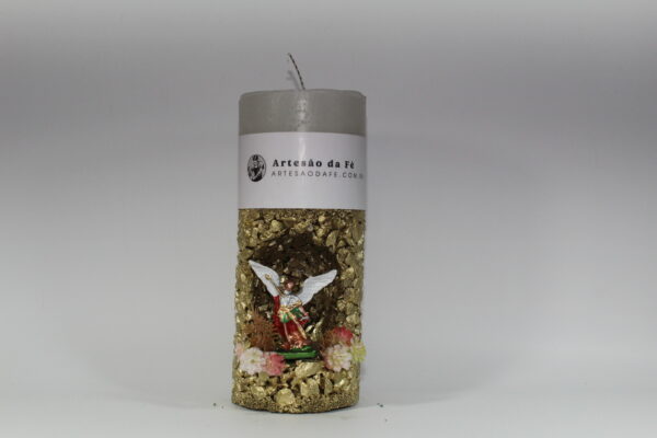Kit Porta Vela São Miguel Arcanjo Mini Santuário #PV_DD031